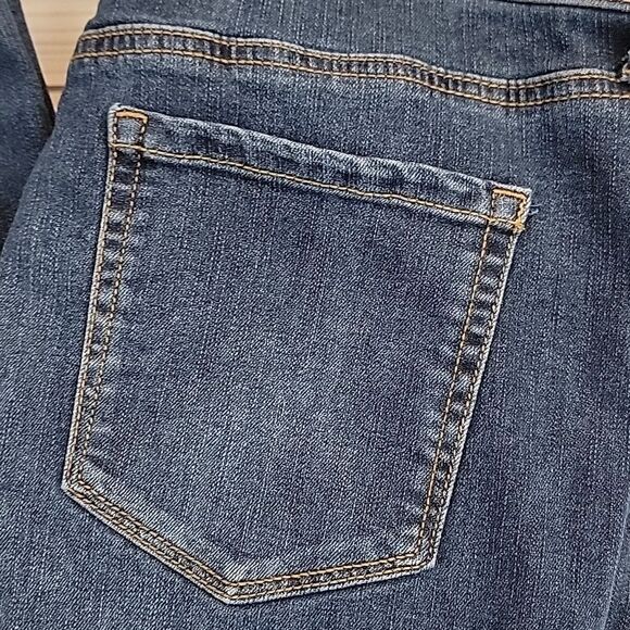 Ella Moss Blue Denim Straight Leg Jeans Womens Size 10 - Picture 2 of 13